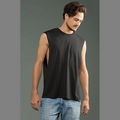 MOCO Eco-Hybrid Fine Jersey Deep Side Cut Muscle Tank